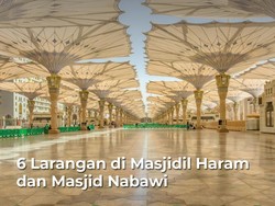 6 Larangan di Masjidil Haram dan Masjid Nabawi