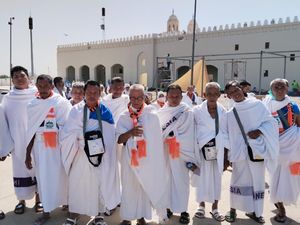 Kloter 1 Jemaah Haji Sumsel Menuju Makkah, Singgah di Bir Ali