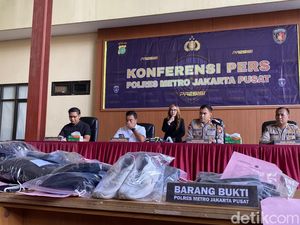 Peran 5 Tersangka saat Demo 9 Mei Depan DPR yang Berujung Anarkis