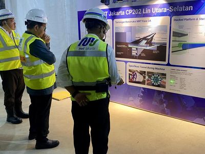 Luncurkan Mesin Bor, MRT Jakarta Bangun Terowongan Kereta Terdalam di RI