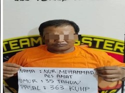 Warga Palembang Ditangkap Polisi karena Curi Alat Kapal di Banyuasin