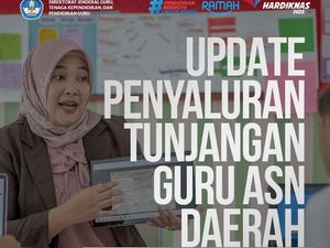 Tunjangan Guru ASN Telah Tersalurkan Hampir Rp 15 T, Masih Ada yang Belum Penuhi Syarat Tunjangan Guru ASN Telah Tersalurkan Hampir Rp 15 T, Masih Ada yang Belum Penuhi Syarat