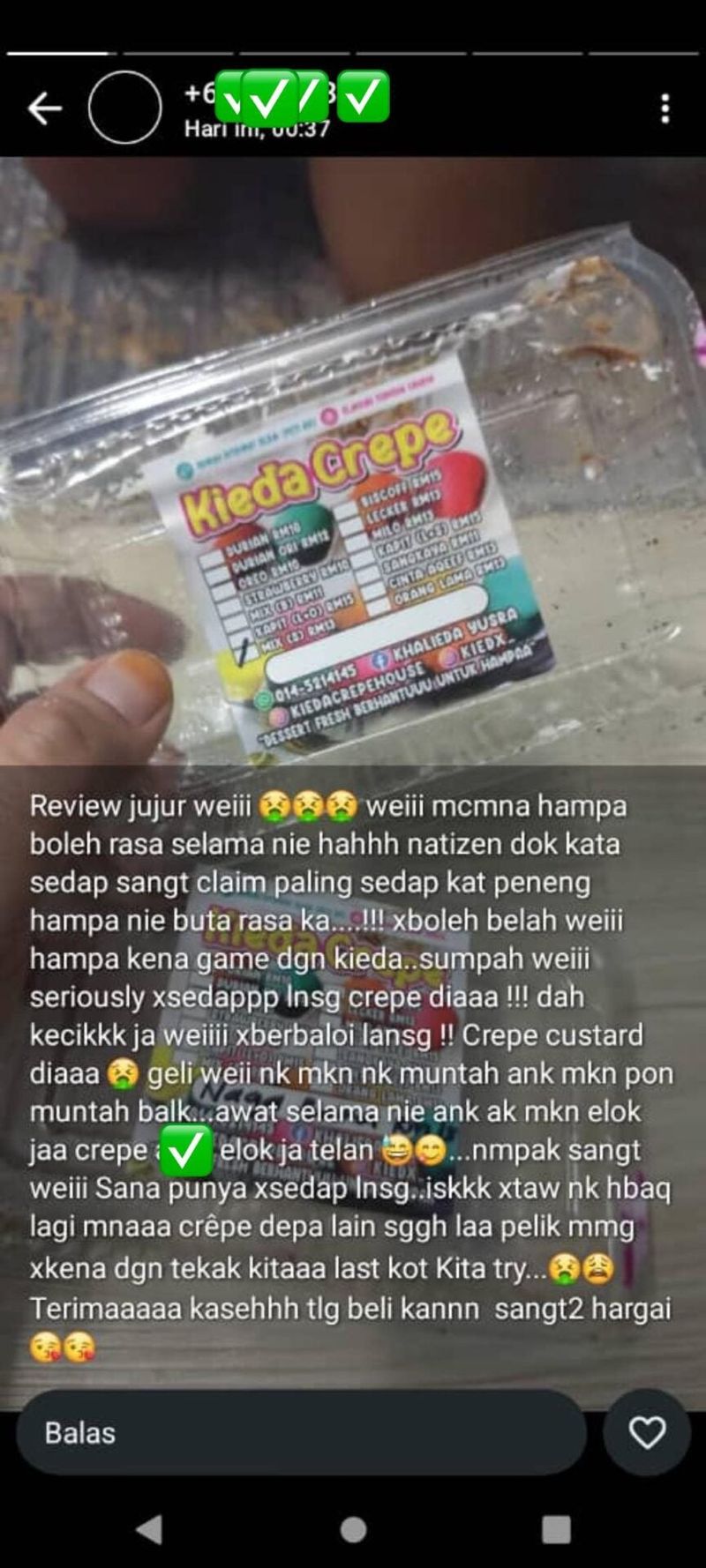 Kesal dengan Ulasan 'Menjijikkan', Penjual Crepes Hampir Gugat Pelanggan