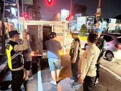 Cegah Premanisme di Kota Mojokerto, Polisi Patroli Jalur Perbatasan