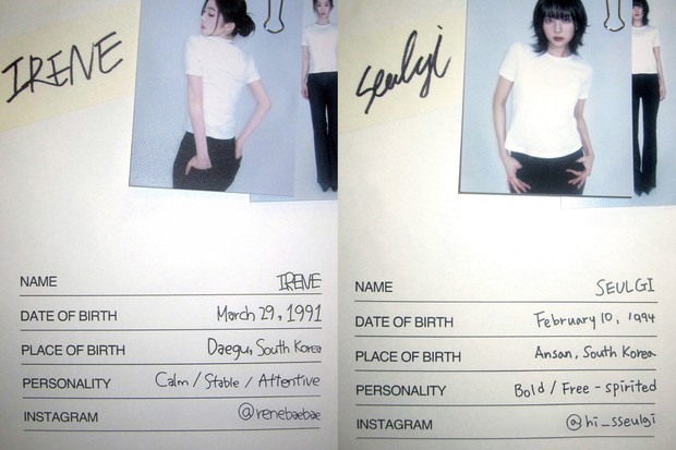 Potret Red Velvet - Irene & Seulgi di foto konsep mini album 'TILT'