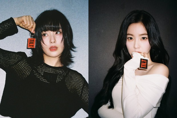 Potret Red Velvet - Irene & Seulgi di foto konsep mini album 'TILT'