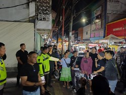 Polisi Tangkap Bang Jago Palak Duit Japrem di Pasar Lama Tangerang