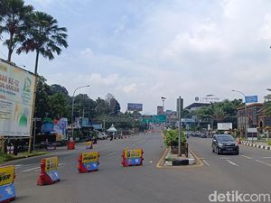 Video: Long Weekend, Lalin Arah Puncak Bogor Siang Ini Lancar Video: Long Weekend, Lalin Arah Puncak Bogor Siang Ini Lancar