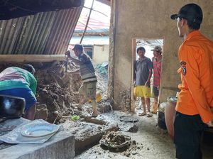 13 Rumah di Mamasa Rusak Diterjang Longsor, 4 Sekolah-Gereja Ikut Terdampak