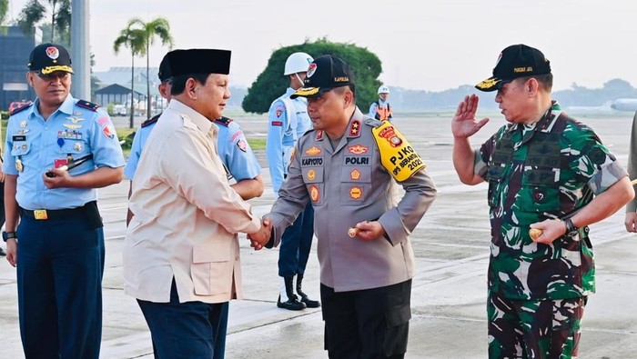 Prabowo bertolak ke Brunei Prabowo bertolak ke Brunei