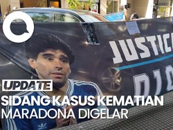 Video Pilu Anak Maradona Setelah Beri Kesaksian di Sidang Kematian Ayahnya