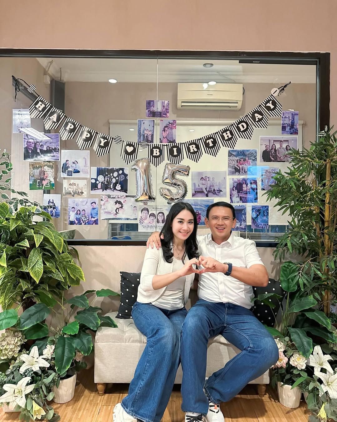 Ahok dan Putri Nastiti Devi Ahok dan Putri Nastiti Devi