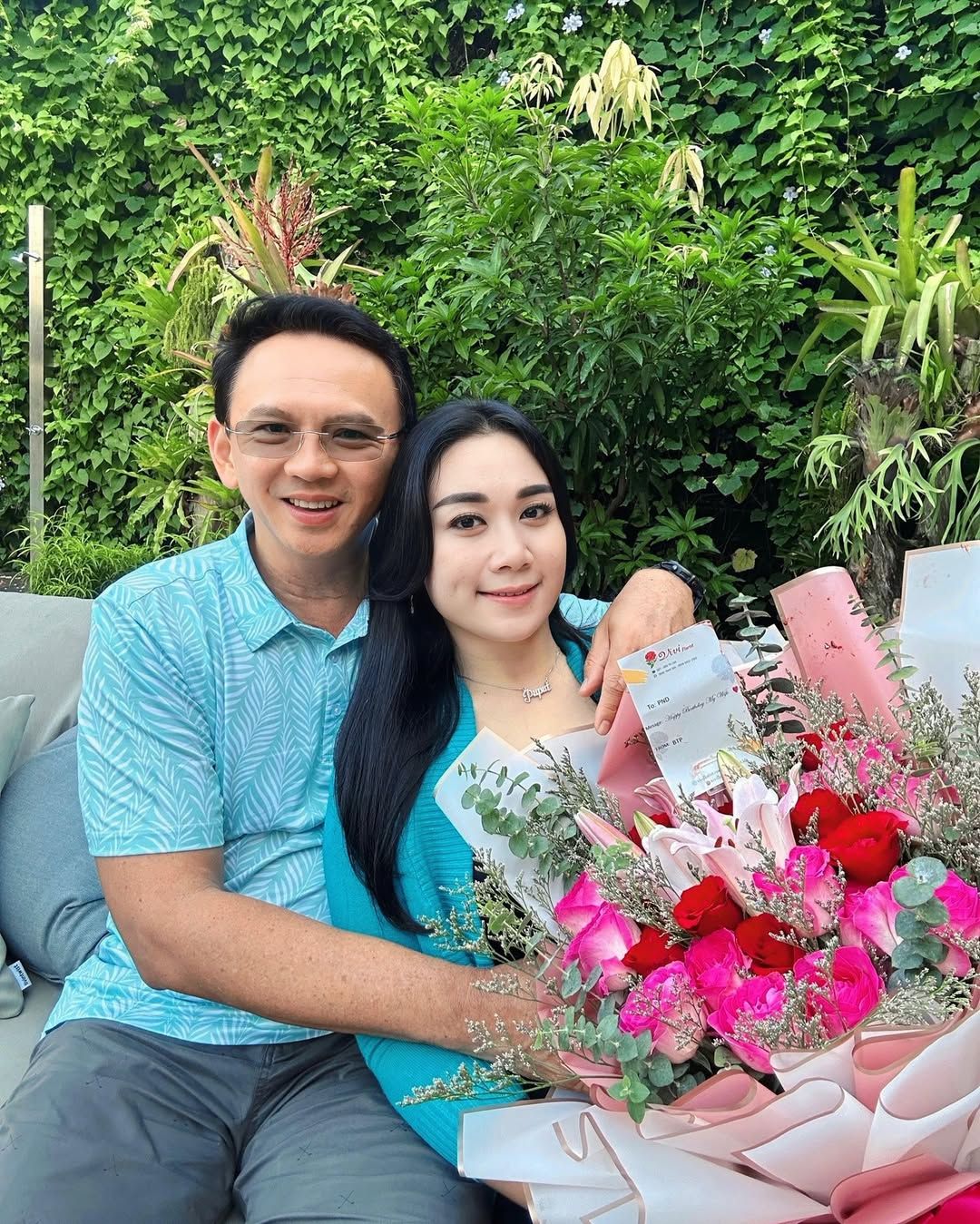 Ahok dan Putri Nastiti Devi Ahok dan Putri Nastiti Devi