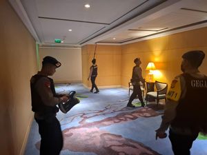 Brimob Polda Metro Jaya Gelar Sterilisasi Amankan Kunjungan PM Australia