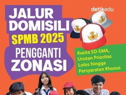 Infografis: Jalur Domisili SPMB 2025, Prioritas Lolos hingga Kuota SD-SMA