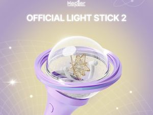 Video Tampilan Lightstick Official Kep1er Versi Kedua Video Tampilan Lightstick Official Kep1er Versi Kedua