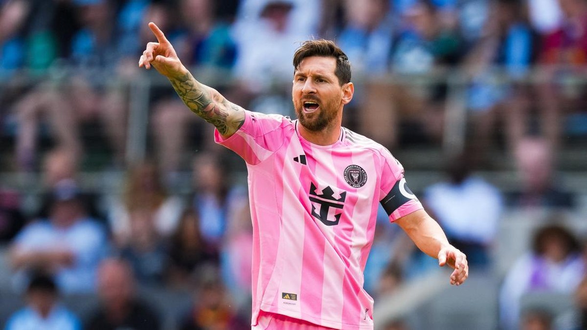 Gol freekick cantik Lionel Messi, kegembiraan untuk Inter Miami. (Foto: IMAGN IMAGES via Reuters Connect/Brace Hemmelgarn)