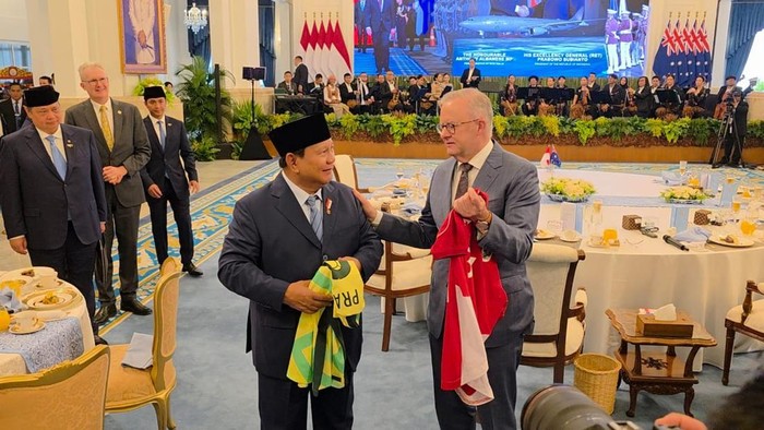Prabowo dan Anthony Albanese