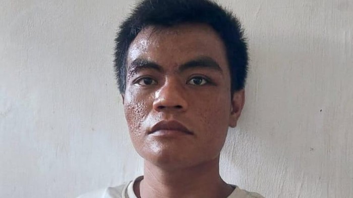 Tampang Ari Yansa (30) yang ditangkap polisi usai mencuri motor milik temannya sendiri berinisial SP (24). curi motor