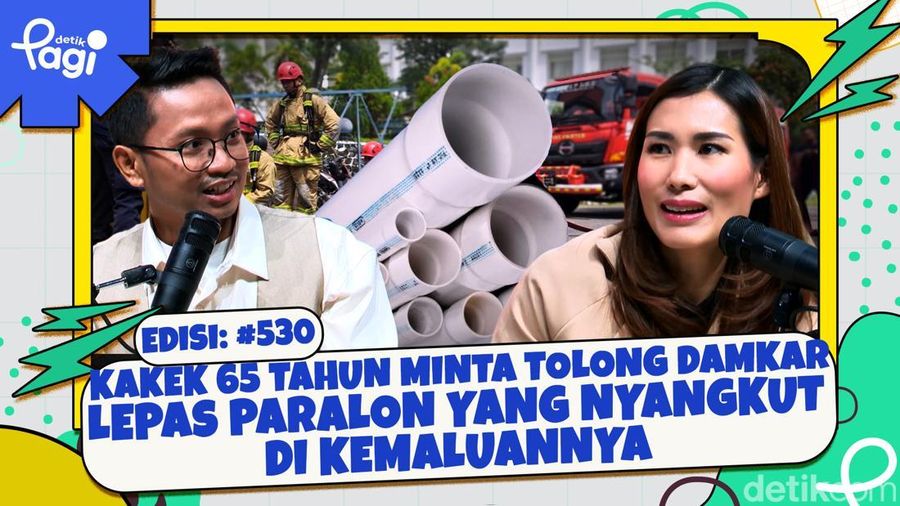 Kakek 65 Tahun Minta Tolong Damkar Lepas Paralon yang Nyangkut di Kemaluannya