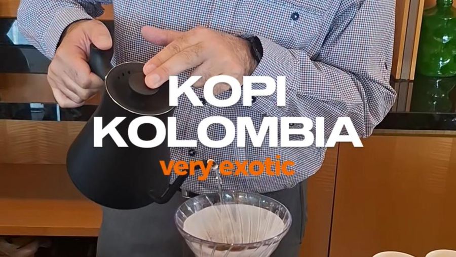 Video Cicip Biji Kopi Kolombia yang Eksotik 