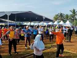 Video: Festival Bangun Desa Bangun Indonesia Dimulai dengan Senam Bareng Warga