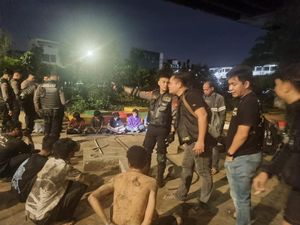 Jatanras Polda Metro Amankan 24 Pelaku Tawuran Bersajam di Jakarta