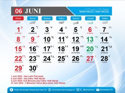 Jadwal Libur Nasional dan Cuti Bersama Juni 2025, Ini Long Weekend Terdekat! Jadwal Libur Nasional dan Cuti Bersama Juni 2025, Ini Long Weekend Terdekat!