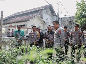 Pekarangan Pangan Bergizi Desa Mojotrisno Didukung Penuh Polres Jombang Pekarangan Pangan Bergizi Desa Mojotrisno Didukung Penuh Polres Jombang
