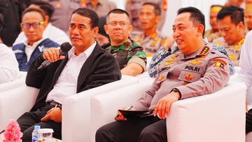 Mentan Apresiasi Kepercayaan ke Polri 82,4%, Harap Sinergi Terus Diperkuat