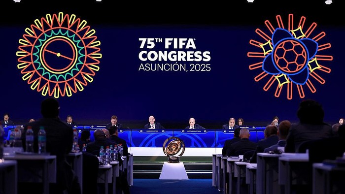 kongres tahunan fifa kongres fifa 2025 fifa LUQUE, PARAGUAY - MAY 15: Genera view during the 75th FIFA Congress at Centro de Convenciones de CONMEBOL on May 15, 2025 in Luque, Paraguay. (Photo by Buda Mendes - FIFA/FIFA via Getty Images)