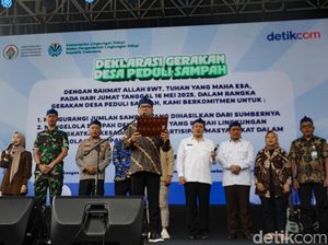 Momen Mendes Deklarasi Gerakan Desa Peduli Sampah