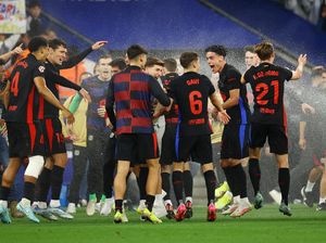 Barcelona Cuma Ingin Merayakan Gelar Juara, Bukan Mau Menyakiti Barcelona Cuma Ingin Merayakan Gelar Juara, Bukan Mau Menyakiti