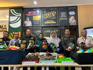 Karantina Kepri Gagalkan Penyelundupan 10.647 Ekor Kuda Laut Kering dari WNA Karantina Kepri Gagalkan Penyelundupan 10.647 Ekor Kuda Laut Kering dari WNA