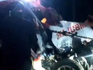 Kronologi Ambulans Bawa Pasien Tabrak Truk di Banyuasin hingga Sopir Patah Kaki Kronologi Ambulans Bawa Pasien Tabrak Truk di Banyuasin hingga Sopir Patah Kaki