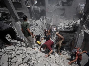 Gaza Utara Digempur, Warga Jabalia Jadi Korban