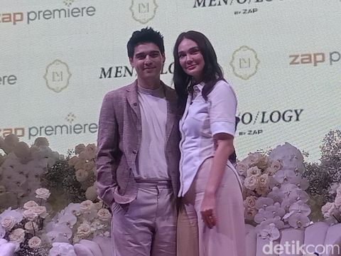 Luna Maya dan Maxime Bouttier di Jakarta Selatan.