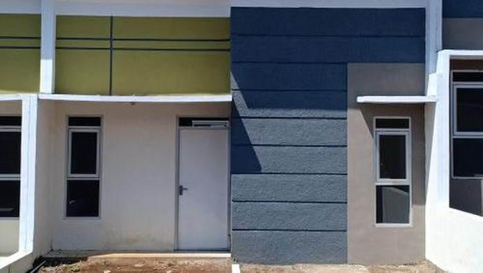 Penampakan rumah di Pusaka Bumi Parungkuda Tahap 2/via Sikumbang Penampakan rumah di Pusaka Bumi Parungkuda Tahap 2 tali air