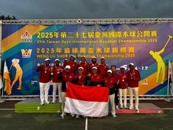 Woodball Indonesia Raih 1 Emas dan 2 Perak di Taiwan Open 2025