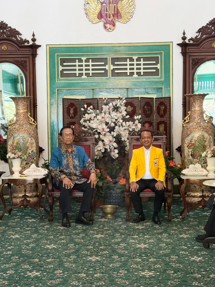 Bahlil Temui Sri Sultan di Yogya Bahlil Temui Sri Sultan di Yogya
