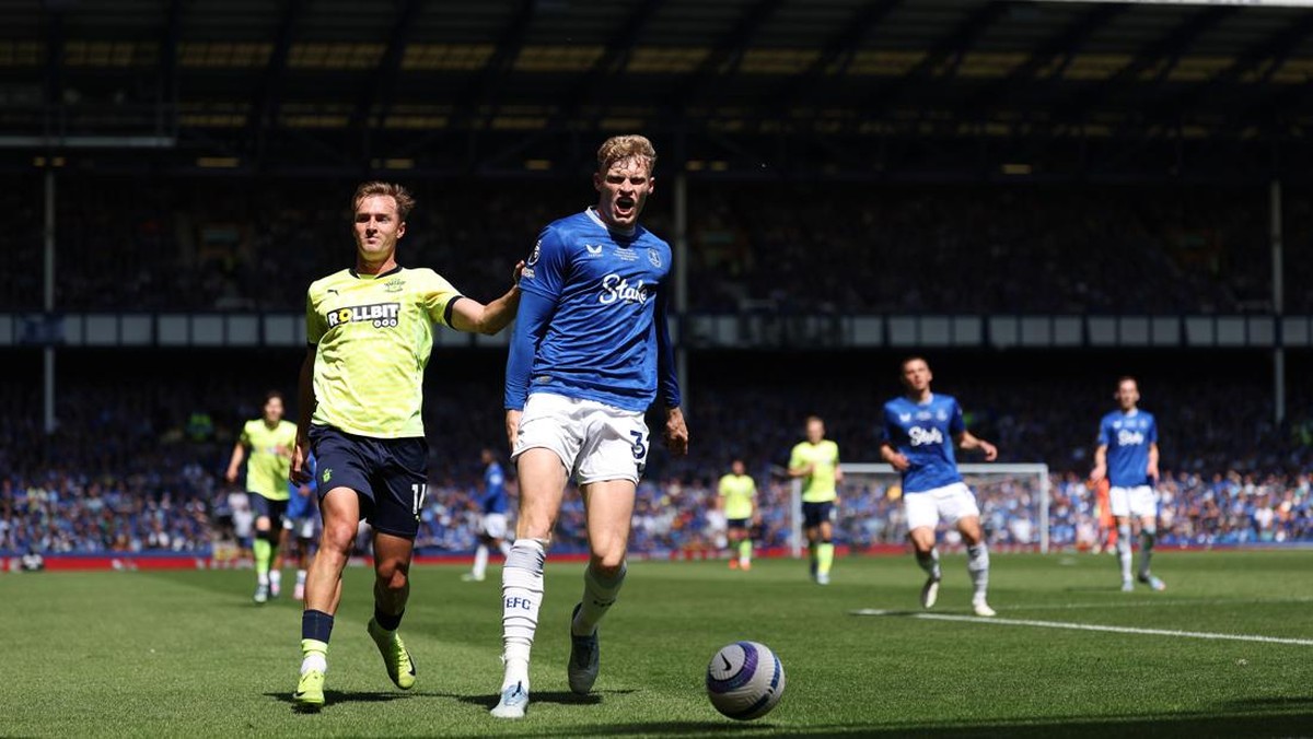 Everton mainkan laga kandang terakhir mereka di Goodison Park. (Foto: Getty Images/Richard Heathcote)