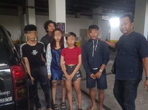 Komplotan Peras-Keroyok Modus Pesan Wanita MiChat di Jambi Ditangkap
