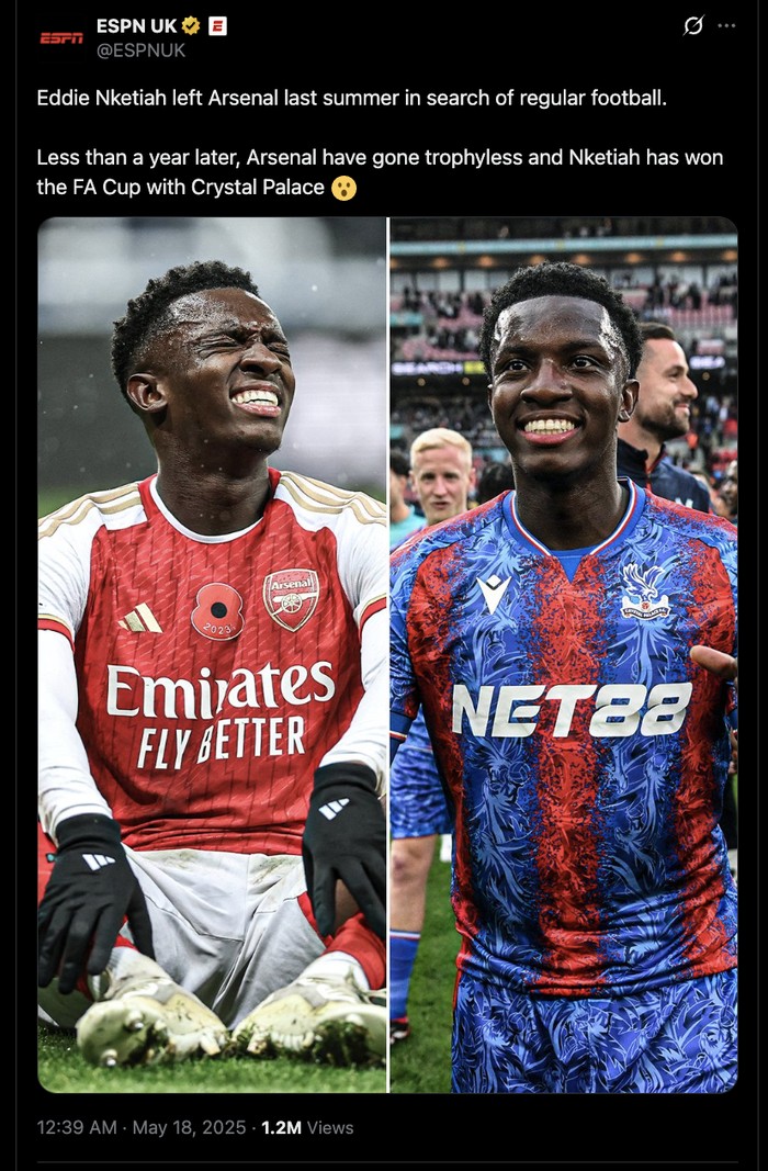 Meme Crystal Palace, Arsenal Meme Crystal Palace, Arsenal