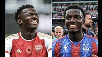 Nah, ledekan untuk Arsenal bersumber dari sosok ini: Eddie Nketiah. Musim lalu Nketiah meninggalkan Arsenal untuk main lebih sering dan setahun kemudian berhasil juara Piala FA bersama Palace, pada saat eks-klubnya masih harus puasa trofi sejak 2020. Foto: dok. Internet/X (Twitter)