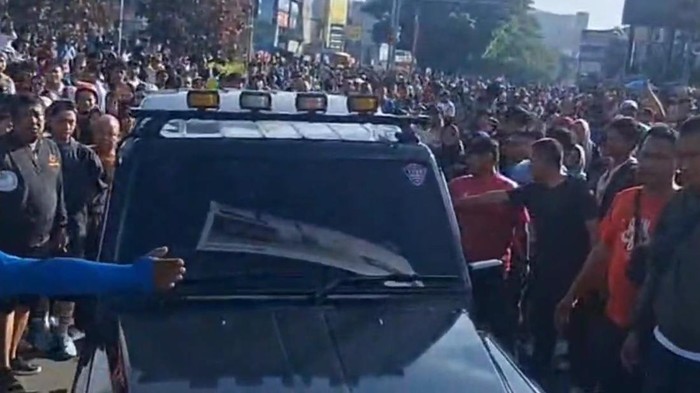Mobil masuk jalan Margonda Depok ketika CFD (dok.istimewa) Mobil masuk jalan Margonda Depok ketika CFD (dok.istimewa)