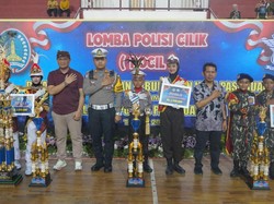 Bentuk Karakter Anak, Polres Pasuruan Kota Gelar Lomba Polisi Cilik