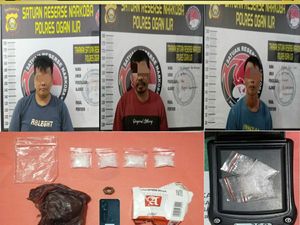 Tamping Lapas Tanjung Raja Ketahuan Sembunyikan Sabu di Gerobak Sampah