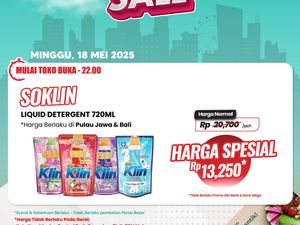 Deterjen di Transmart Full Day Sale Diobral Murah, Serbu! Deterjen di Transmart Full Day Sale Diobral Murah, Serbu!