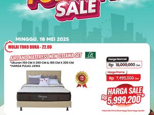 Cuma di Transmart Full Day Sale, Tempat Tidur Diskon hingga Rp 13 Jutaan Cuma di Transmart Full Day Sale, Tempat Tidur Diskon hingga Rp 13 Jutaan