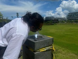 Jajal Minum Air Langsung dari Keran IKN, Aman Nggak?